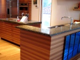 Alehouse Amber with Patina - Recycled GlassCountertops in Bay Area, California