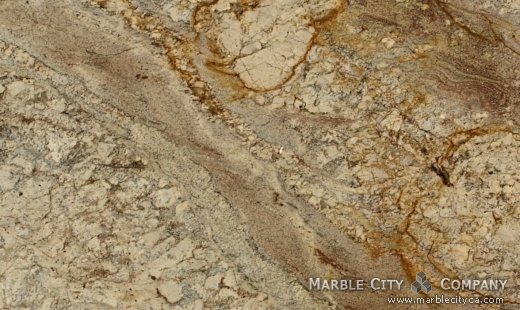 Siena Bordeaux - Granite Countertops San Jose, California. Close up view — Close Up View