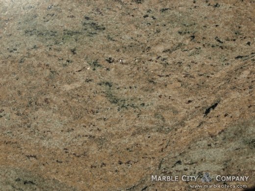 Giallo Sabia - Granite Countertops Bay Area, California. Macro view — Macro View