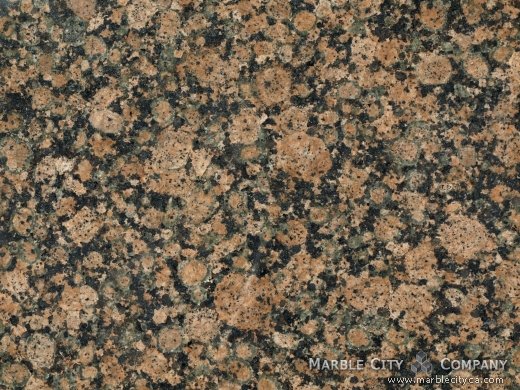 Baltic Brown - Granite Countertops San Jose, California. Macro view — Macro View