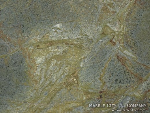 Golden Lighting Brashed - Granite Countertops San Francisco, California. Macro view — Macro View